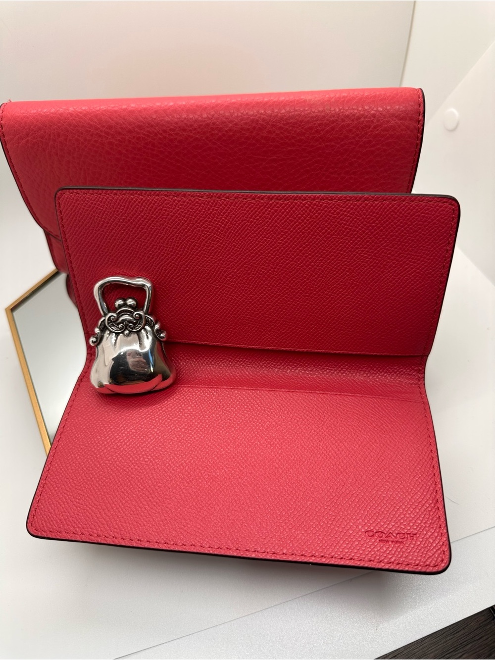 Coach Pebbled Leather Wallet and Checkbook New without tags. Never used. - Picture 5 of 9
